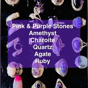 Pink & Purple Gemstones